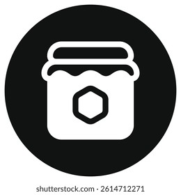 Editable honey jar vector icon. Part of a big icon set family. Perfect for web and app interfaces, presentations, infographics, etc