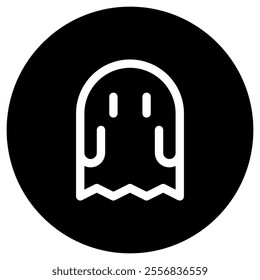 Editable horror game, ghost, thriller vector icon. Video game, game elements. Part of a big icon set family. Perfect for web and app interfaces, presentations, infographics, etc