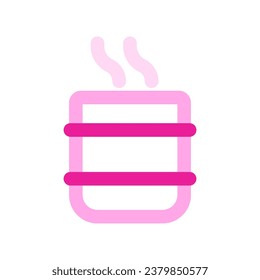 Editable hot green tea, matcha, cup vector icon. Wellness, spa, relaxation. Part of a big icon set family. Perfect for web and app interfaces, presentations, infographics, etc