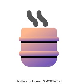 Bearbeitbarer heißer grüner Tee, Matcha, Tasse, Vektorsymbol. Wellness, Spa, Entspannung. Teil einer großen Ikone-Set-Familie. Perfekt für Web- und App-Schnittstellen, Präsentationen, Infografiken usw.
