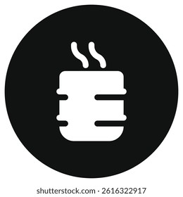 Editable hot green tea, matcha, cup vector icon. Wellness, spa, relaxation. Part of a big icon set family. Perfect for web and app interfaces, presentations, infographics, etc