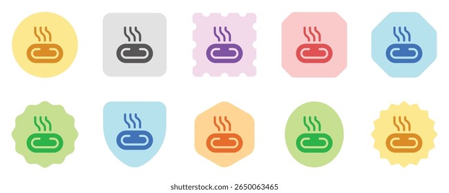 Editable hot spring, steam vector icon. Wellness, spa, relaxation. Part of a big icon set family. Perfect for web and app interfaces, presentations, infographics, etc