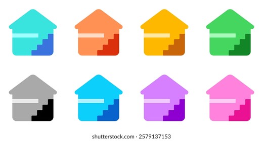 Editable house floor, layout vector icon. Property, real estate, construction, mortgage, interiors. Part of a big icon set family. Perfect for web and app interfaces, presentations, infographics, etc