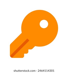 Editable house key vector icon. Property, real estate, construction, mortgage, interiors. Part of a big icon set family. Perfect for web and app interfaces, presentations, infographics, etc