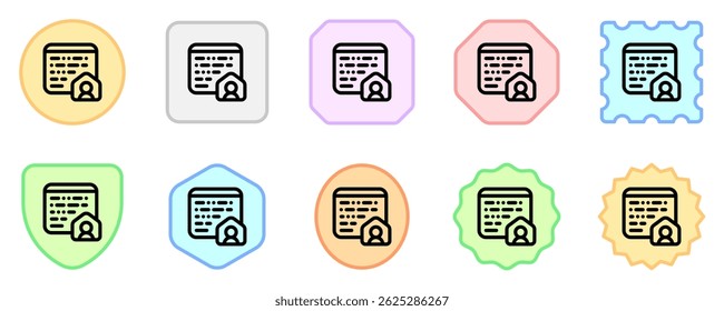 Editable in house programmer, website, coding vector icon. Remote work, job, profession, freelance. Part of a big icon set family. Perfect for web and app interfaces, presentations, infographics, etc