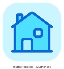 Bearbeitbares Haus, mietbares Vektorsymbol. Teil einer großen Icon-Set-Familie. Perfekt für Web- und App-Schnittstellen, Präsentationen, Infografiken usw.