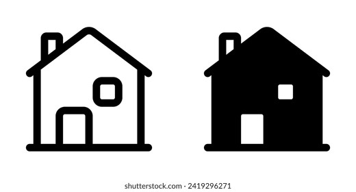 Editable house, rent vector icon. Part of a big icon set family. Perfect for web and app interfaces, presentations, infographics, etc