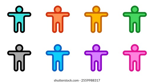 Editable human body vector icon. Part of a big icon set family. Perfect for web and app interfaces, presentations, infographics, etc