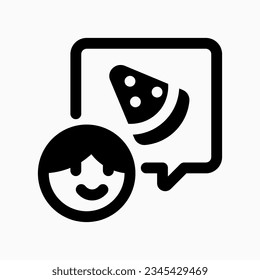Editable hungry, craving vector icon. Part of a big icon set family. Perfect for web and app interfaces, presentations, infographics, etc
