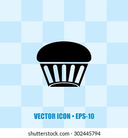 Editable Icon of Muffins-Cup Cake for Web & Mobile. Eps-10.