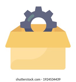 
Editable icon of product management 