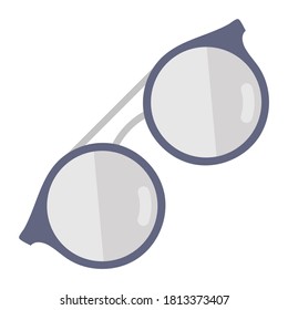 An editable icon of shades in modern flat style 