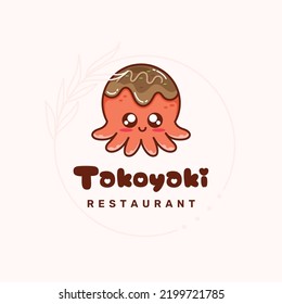 
Editable Illustrated Octopus Cake Food Logo Template