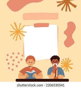 Editable Illustrated welcome to our classroom Template
