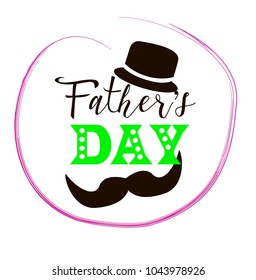 editable image greeting with father's day
