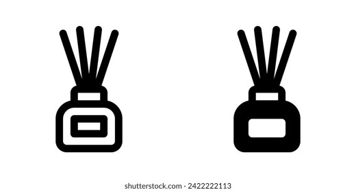 Editable incense sticks vector icon. Wellness, spa, relaxation. Part of a big icon set family. Perfect for web and app interfaces, presentations, infographics, etc