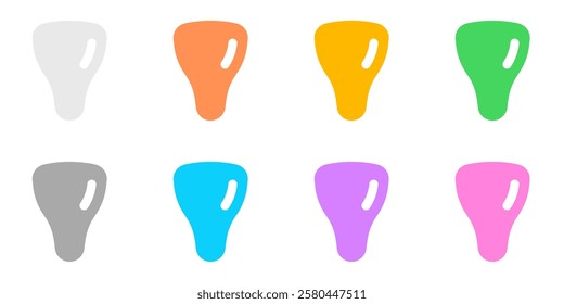 Editable incisor, tooth vector icon. Dentistry, healthcare, medical. Part of a big icon set family. Perfect for web and app interfaces, presentations, infographics, etc