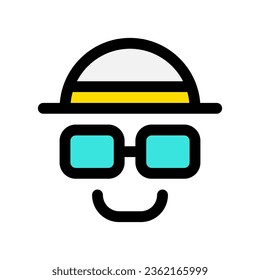 Editable incognito, white hat hacker vector icon. SEO, marketing, business. Part of a big icon set family. Perfect for web and app interfaces, presentations, infographics, etc