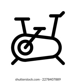 Editable indoor bike vector icon. Part of a big icon set family. Perfect for web and app interfaces, presentations, infographics, etc