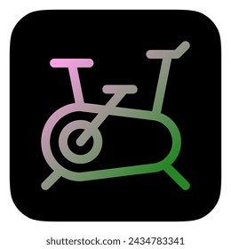 Editable indoor bike vector icon. Part of a big icon set family. Perfect for web and app interfaces, presentations, infographics, etc