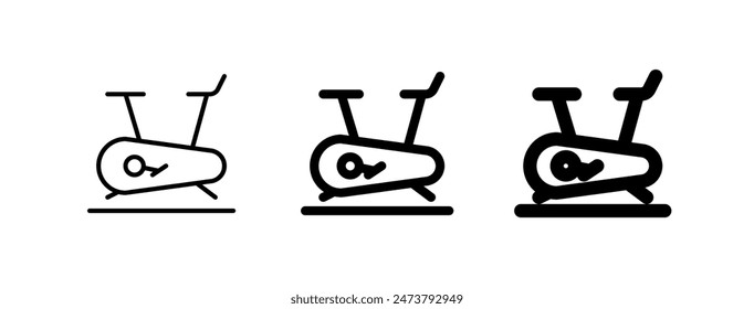 Editable indoor bike vector icon. Part of a big icon set family. Perfect for web and app interfaces, presentations, infographics, etc