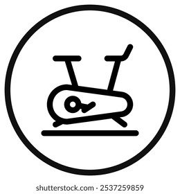 Editable indoor bike vector icon. Part of a big icon set family. Perfect for web and app interfaces, presentations, infographics, etc