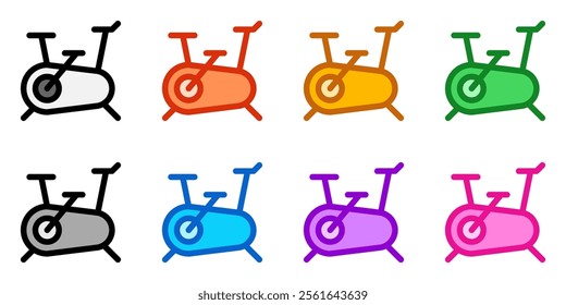 Editable indoor bike vector icon. Part of a big icon set family. Perfect for web and app interfaces, presentations, infographics, etc