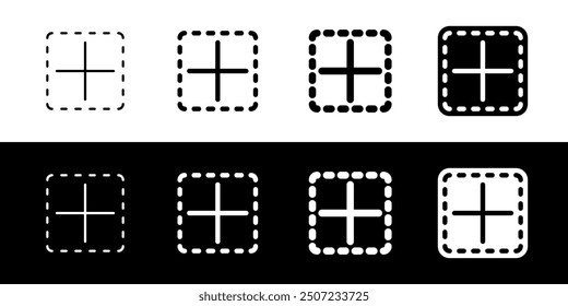 Editable inner border vector icon. Part of a big icon set family. Perfect for web and app interfaces, presentations, infographics, etc