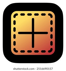 Editable inner border vector icon. Part of a big icon set family. Perfect for web and app interfaces, presentations, infographics, etc