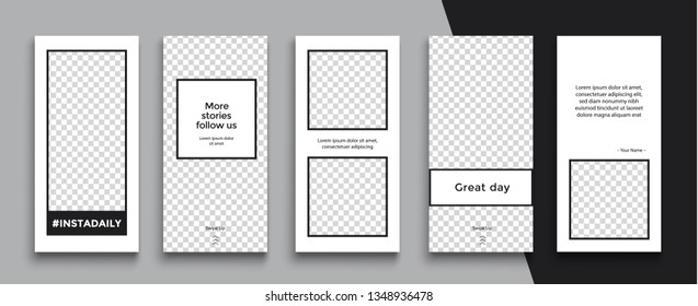 Editable Instagram Stories template. Streaming