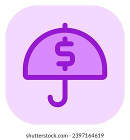 Editable insurance vector icon. Part of a big icon set family. Finance, business, investment, accounting. Perfect for web and app interfaces, presentations, infographics, etc