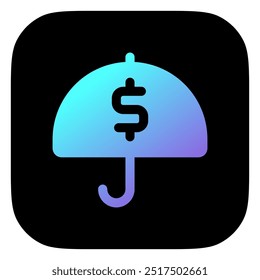 Editable insurance vector icon. Part of a big icon set family. Finance, business, investment, accounting. Perfect for web and app interfaces, presentations, infographics, etc