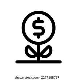 Editable interest vector icon. Part of a big icon set family. Finance, business, investment, accounting. Perfect for web and app interfaces, presentations, infographics, etc