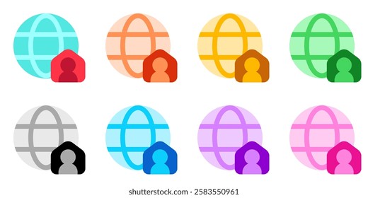 Editable internet connection, home network vector icon. Remote work, job, profession, freelance. Part of a big icon set family. Perfect for web and app interfaces, presentations, infographics, etc