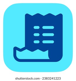 Editable invoice, shopping list vector icon. Part of a big icon set family. Perfect for web and app interfaces, presentations, infographics, etc