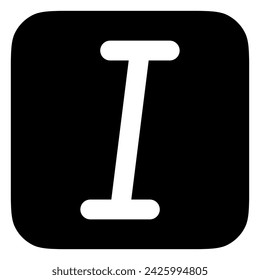 Editable italic text format vector icon. Part of a big icon set family. Perfect for web and app interfaces, presentations, infographics, etc