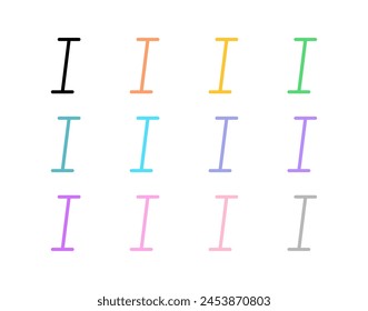 Editable italic text format vector icon. Part of a big icon set family. Perfect for web and app interfaces, presentations, infographics, etc