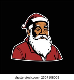 Editable Jingle bell character vector 