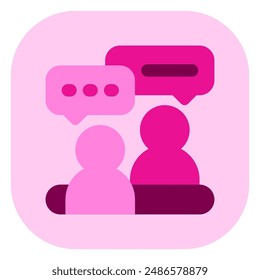 Entrevista de trabajo editable, consultoria, consultoría, icono de Vector de servicio. Negocios, trabajo, trabajo, oficina. Parte de una gran familia de iconos. Perfecto para interfaces de Web y App, presentaciones, infografías, etc