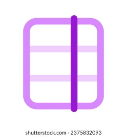 Editable journal, table, diary vector icon. Part of a big icon set family. Perfect for web and app interfaces, presentations, infographics, etc