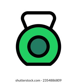 Editable kettlebell vector icon. Part of a big icon set family. Perfect for web and app interfaces, presentations, infographics, etc