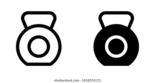 Editable kettlebell vector icon. Part of a big icon set family. Perfect for web and app interfaces, presentations, infographics, etc