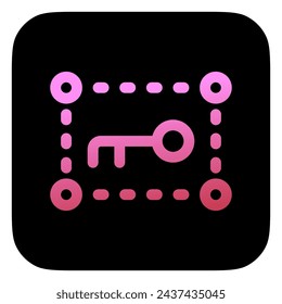 Editable keyword data vector icon. SEO, marketing, business. Part of a big icon set family. Perfect for web and app interfaces, presentations, infographics, etc
