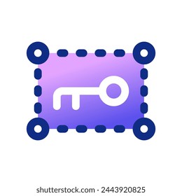 Editable keyword data vector icon. SEO, marketing, business. Part of a big icon set family. Perfect for web and app interfaces, presentations, infographics, etc