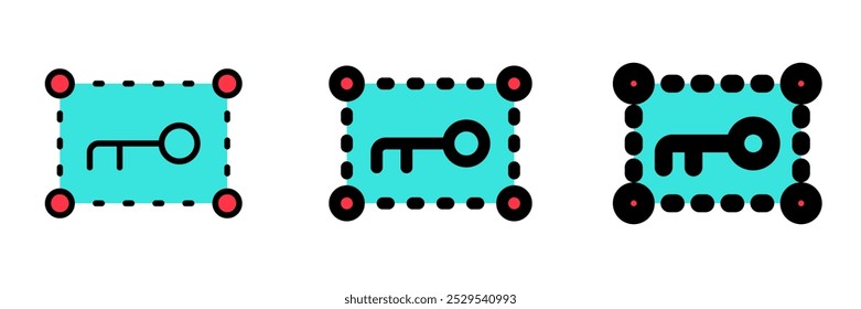 Editable keyword data vector icon. SEO, marketing, business. Part of a big icon set family. Perfect for web and app interfaces, presentations, infographics, etc