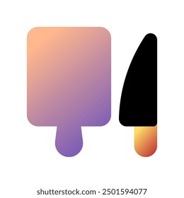 Cuchillo editable, icono de Vector de tapete de corte. Parte de una gran familia de iconos. Perfecto para interfaces de Web y App, presentaciones, infografías, etc