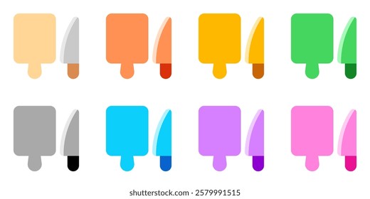 Editable knife, cutting mat vector icon. Part of a big icon set family. Perfect for web and app interfaces, presentations, infographics, etc
