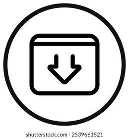 Editable landing page vector icon. SEO, marketing, business. Part of a big icon set family. Perfect for web and app interfaces, presentations, infographics, etc