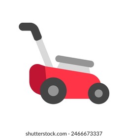 Editable landmower vector icon. Gardening, landscaping, horticulture. Part of a big icon set family. Perfect for web and app interfaces, presentations, infographics, etc