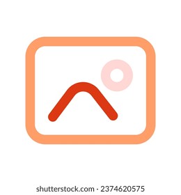 Editable landscape, scenery vector icon. Part of a big icon set family. Perfect for web and app interfaces, presentations, infographics, etc